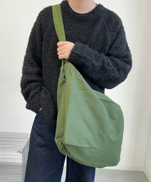 AUREN(オーレン)の「【ユニセックス】ダブルショルダーバッグ(ショルダーバッグ・メンズ・ブラック/グリーン/ホワイト/オレンジ・FREE)」の8枚目の写真