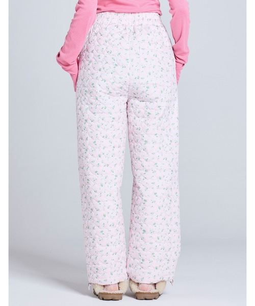 Little sunny bite（リトルサニーバイト）の「/Little Sunny Bite/floral quilting pants（その他パンツ・レディース・ピンク/ブラック/ホワイト・SMALL/MEDIUM）」の18枚目の写真