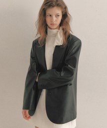 FLOWOOM（フローム）の「フレンチレザージャケット（ライダースジャケット）」