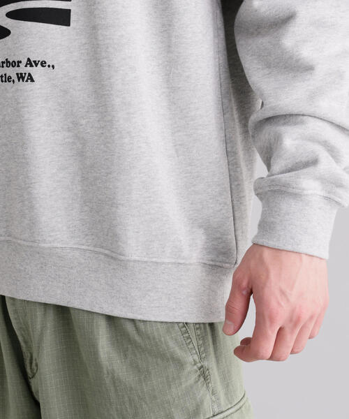 MANASTASH（マナスタッシュ）の「MANASTASH/マナスタッシュ/Citee Sweat OUTDOOR（スウェット・メンズ・その他17/ブラック/ホワイト・S/M/XL/L）」の12枚目の写真