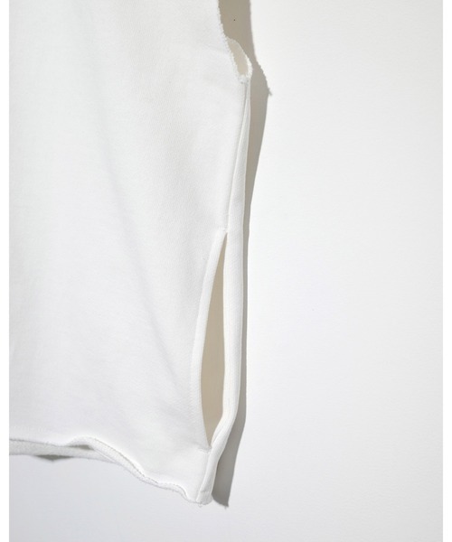 NISHIMOTO IS THE MOUTH(ニシモト イズ ザ マウス)の「WIDE ZIP N/S SWEAT HOODIE | NISHIMOTO IS THE MOUTH(パーカー・メンズ・ホワイト/ブラック・L/XL/(S/M))」の12枚目の写真