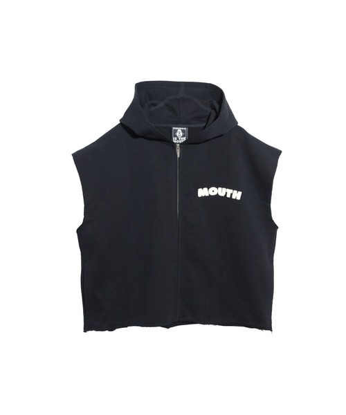 NISHIMOTO IS THE MOUTH(ニシモト イズ ザ マウス)の「WIDE ZIP N/S SWEAT HOODIE | NISHIMOTO IS THE MOUTH(パーカー・メンズ・ホワイト/ブラック・L/XL/(S/M))」の19枚目の写真