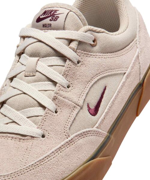 NIKE SB(ナイキエスビー)の「ナイキ SB マロー スケートボードシューズ / Nike SB Malor Skate Shoes FV6064-203 Cream II(スニーカー・メンズ・ブラウン系その他2・28/25.5/25/24.5/24/27.5/27/26/26.5/29.5/28.5/29/30)」の7枚目の写真