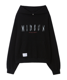 MIDSUN（ミッドサン）の「Crack Logo Hoodie-Black（パーカー）」