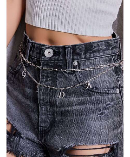 GYDA（ジェイダ）の「JEYSUS GYDAチェーンベルト（ベルト・レディース・シルバー/ゴールド・FREE）」の3枚目の写真