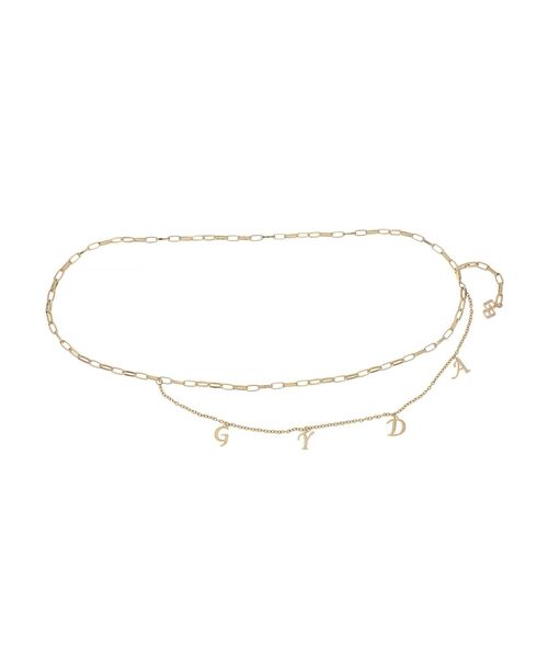 GYDA（ジェイダ）の「JEYSUS GYDAチェーンベルト（ベルト・レディース・シルバー/ゴールド・FREE）」の14枚目の写真