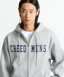 【jx3k】　 VALLADグレー ジップアップパーカー VALLAD / バラッド】スター ジップ アップ フーディ（パーカー）｜PULP