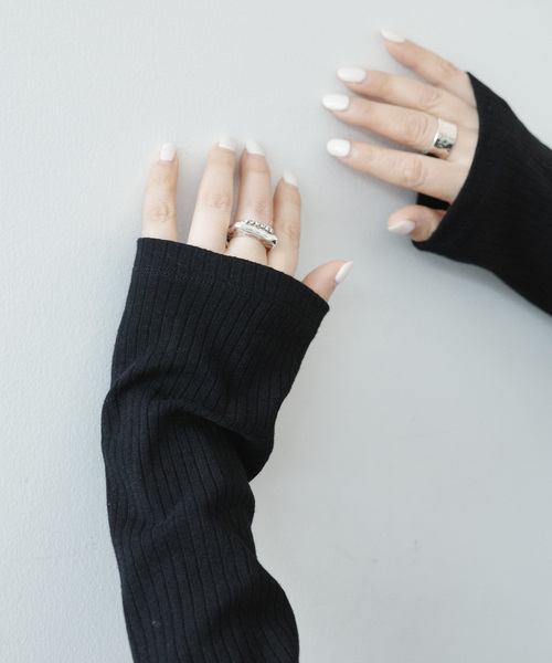 JOURNAL STANDARD LUXE（ジャーナルスタンダード　ラックス）の「ランダムテレコ プルオーバー（Tシャツ/カットソー・レディース・アイボリー/ブラック/グレー・FREE）」の7枚目の写真