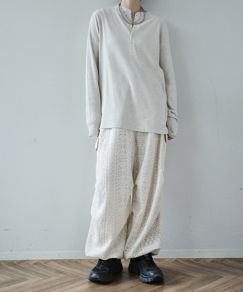 JOURNAL STANDARD LUXE（ジャーナルスタンダード　ラックス）の「ランダムテレコ プルオーバー（Tシャツ/カットソー・レディース・アイボリー/ブラック/グレー・FREE）」の11枚目の写真