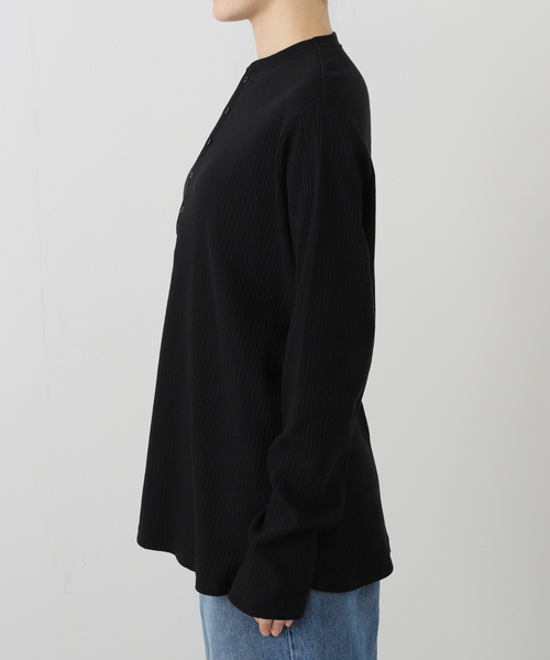 JOURNAL STANDARD LUXE（ジャーナルスタンダード　ラックス）の「ランダムテレコ プルオーバー（Tシャツ/カットソー・レディース・アイボリー/ブラック/グレー・FREE）」の13枚目の写真