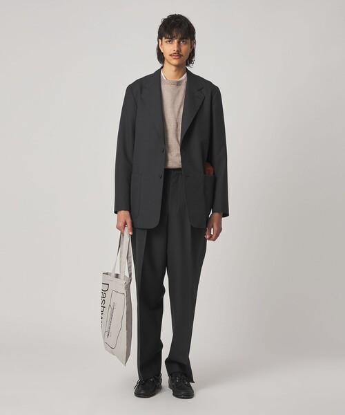 Steven Alan(スティーブンアラン)の「<Steven Alan> ウール オックスフォード シングルブレステッド 2B ジャケット(テーラードジャケット・メンズ・ブラック・XL/L/M/S)」の19枚目の写真