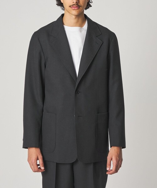 Steven Alan(スティーブンアラン)の「<Steven Alan> ウール オックスフォード シングルブレステッド 2B ジャケット(テーラードジャケット・メンズ・ブラック・XL/L/M/S)」の13枚目の写真