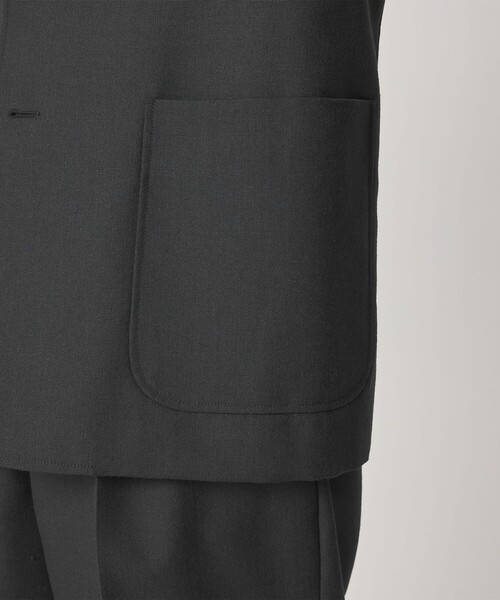 Steven Alan(スティーブンアラン)の「<Steven Alan> ウール オックスフォード シングルブレステッド 2B ジャケット(テーラードジャケット・メンズ・ブラック・XL/L/M/S)」の6枚目の写真