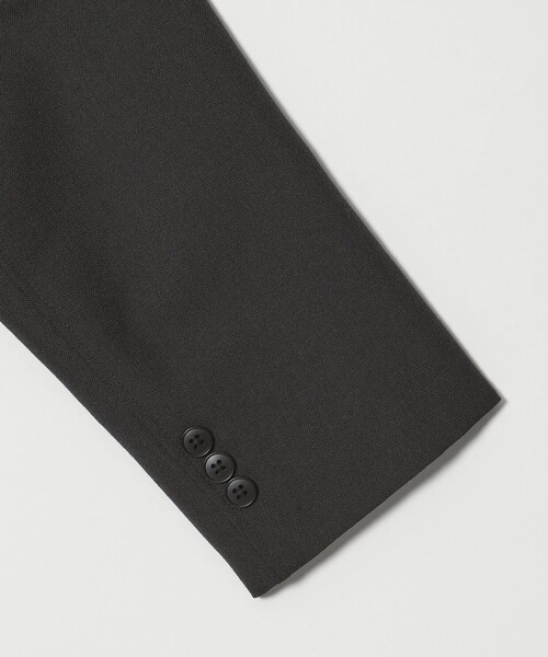 Steven Alan(スティーブンアラン)の「<Steven Alan> ウール オックスフォード シングルブレステッド 2B ジャケット(テーラードジャケット・メンズ・ブラック・XL/L/M/S)」の12枚目の写真