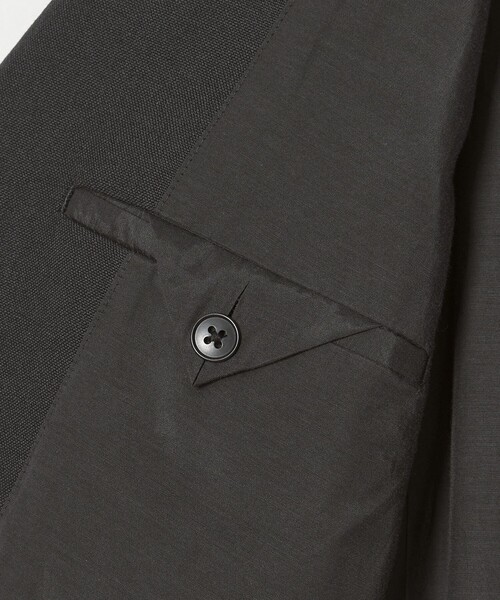 Steven Alan(スティーブンアラン)の「<Steven Alan> ウール オックスフォード シングルブレステッド 2B ジャケット(テーラードジャケット・メンズ・ブラック・XL/L/M/S)」の14枚目の写真