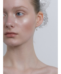[Silver] Tini Drops Earrings (L251MER050)
