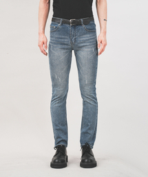 GOLDPERCENT（ゴールドパーセント）の「クラシックジンテーパードフィットデミジウォッシングビッグサイズデニム (1 COLOR / MEN)（デニムパンツ）」