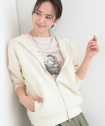 SHOO・LA・RUE | 【セットアップ可/S-LL/なめらかタッチ】ZIPパーカ(パーカー)