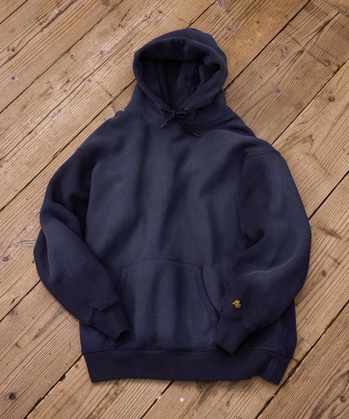 BAYFLOW（ベイフロー）の「HUG FITスウェットフーディー（パーカー・メンズ・チャコール/ピンク・MEDIUM/LARGE）」の4枚目の写真