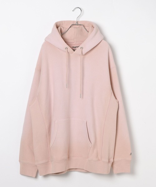 BAYFLOW（ベイフロー）の「HUG FITスウェットフーディー（パーカー・メンズ・チャコール/ピンク・MEDIUM/LARGE）」の7枚目の写真