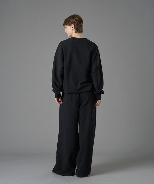 HEART LOGO WIDE SWEATPANTS / ハートロゴワイドスウェットパンツ