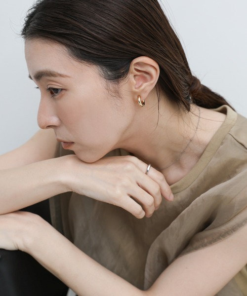 select MOCA（セレクトモカ）の「クリップフープイヤリング（イヤリング・レディース・シルバー/ゴールド・FREE）」の8枚目の写真