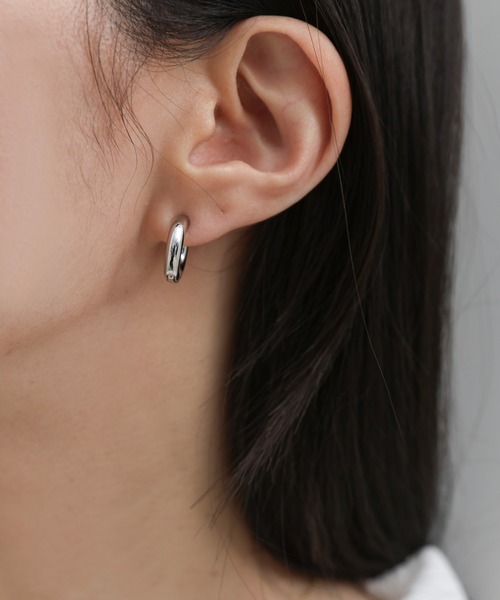 select MOCA（セレクトモカ）の「クリップフープイヤリング（イヤリング・レディース・シルバー/ゴールド・FREE）」の11枚目の写真