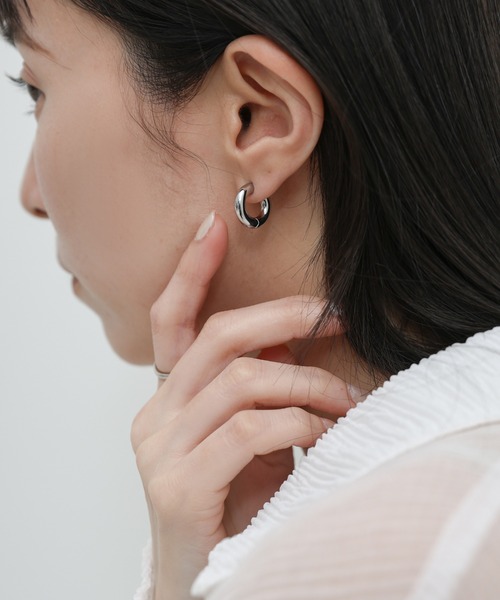 select MOCA（セレクトモカ）の「クリップフープイヤリング（イヤリング・レディース・シルバー/ゴールド・FREE）」の13枚目の写真