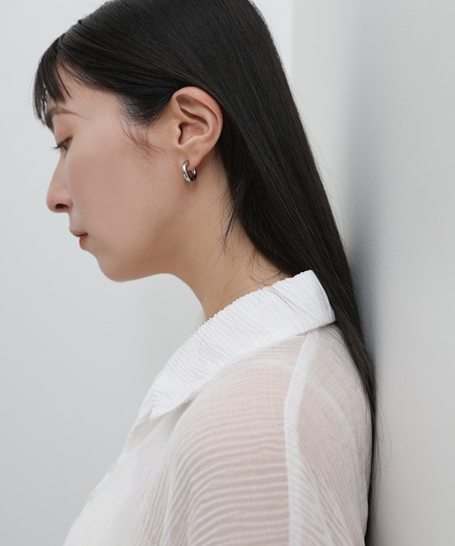 select MOCA（セレクトモカ）の「クリップフープイヤリング（イヤリング・レディース・シルバー/ゴールド・FREE）」の12枚目の写真