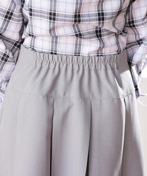 Honeys（ハニーズ）の「裏地パンツ付スカート（スカート・キッズ・アイボリー/ブラック/杢グレー・M/L/150cm/S）」の21枚目の写真