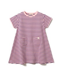 BEAMS mini（ビームスミニ）の「【WEB限定】ボーダー ショート スリーブ ワンピース 2026SS（90～140cm）（ワンピース）」