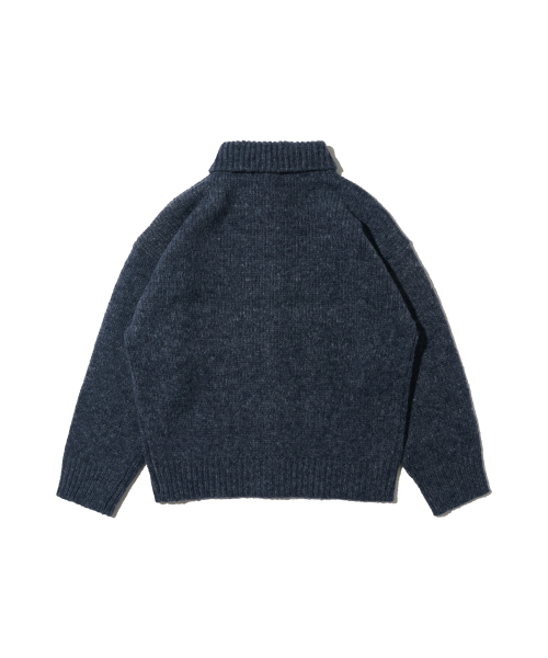 OTHERFITS（アザーフィッツ）の「オーバーサイズハイネックニットカーディガン（ネイビー）（カーディガン/ボレロ・メンズ・その他・FREE）」の12枚目の写真
