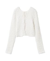 emmi | 2wayシャーリングブラウス(カーディガン/ボレロ)