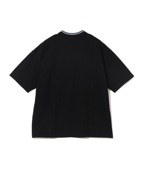 BEAMS（ビームス）の「FRED PERRY / 【別注】オーバーサイズ ティップライン ピケ Tシャツ（Tシャツ/カットソー・メンズ・チャコールグレー/ホワイト/ブラック・XL/L/M/S）」の13枚目の写真