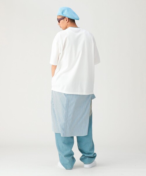 FRED PERRY(フレッドペリー)の「【別注】FRED PERRY / オーバーサイズ ティップライン ピケ Tシャツ(Tシャツ/カットソー・メンズ・チャコールグレー/ホワイト/ブラック・XL/L/M/S)」の9枚目の写真