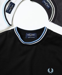 【別注】FRED PERRY / オーバーサイズ ティップライン ピケ Tシャツ