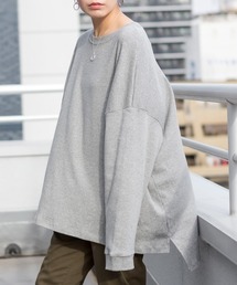 M-5L ヘビーコットン クルーネックロンT 夏服