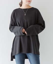 M-5L ヘビーコットン クルーネックロンT 夏服