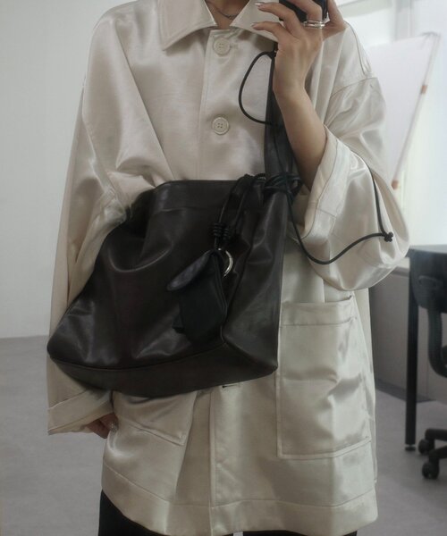 CIAOPANIC TYPY(チャオパニックティピー)の「:【PON企画】ミニポーチショルダー付きBAG(ショルダーバッグ・レディース・ブラック/ダークブラウン/ベージュ・ONE SIZE)」の7枚目の写真