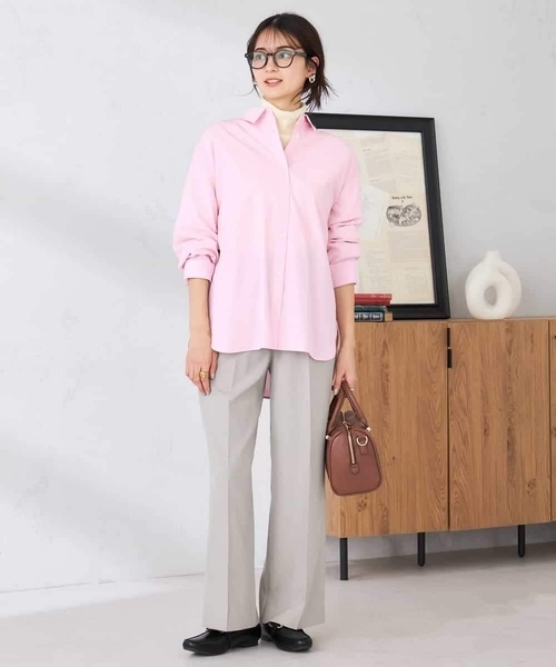 a.v.v（アーヴェヴェ）の「［支持率NO.1/イージーケア］イージーワイドパンツ（その他パンツ・レディース・カーキ/ブラック/ブルー/グレー・34/38/36/40/42）」の12枚目の写真