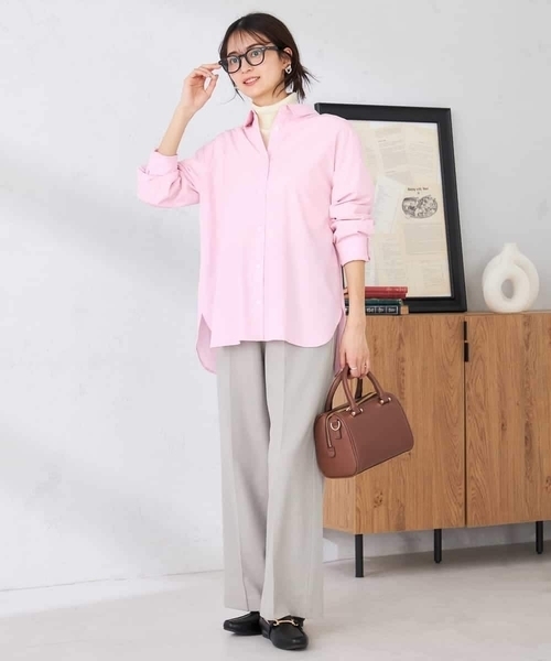 a.v.v（アーヴェヴェ）の「［支持率NO.1/イージーケア］イージーワイドパンツ（その他パンツ・レディース・カーキ/ブラック/ブルー/グレー・34/38/36/40/42）」の11枚目の写真