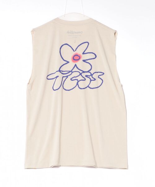 TCSS（ティーシーエスエス）の「DESIGN TEE/Critical Slide(クリティカルスライド)TCSS バッグプリント タンクトップTシャツ（タンクトップ・メンズ・サンドグレー・LARGE）」の2枚目の写真