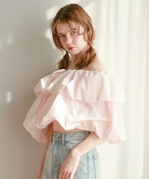 オフショルダー」に該当するレディースのシャツ/ブラウスファッション