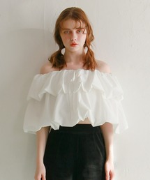 オフショルダー」に該当するレディースのシャツ/ブラウスファッション