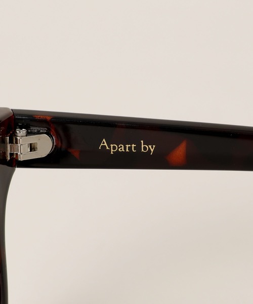 A part by（アパートバイ）の「PC_eyewear（メガネ・レディース・ブラック/ブラウン・FREE）」の10枚目の写真