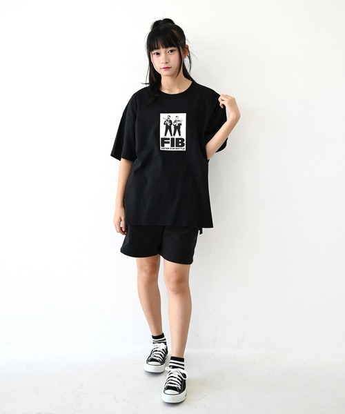 FOV(フォブ)の「FOV/フォブ FIB Tシャツ(Tシャツ/カットソー・レディース・ホワイト/ベージュ系その他/ブラック・F)」の4枚目の写真