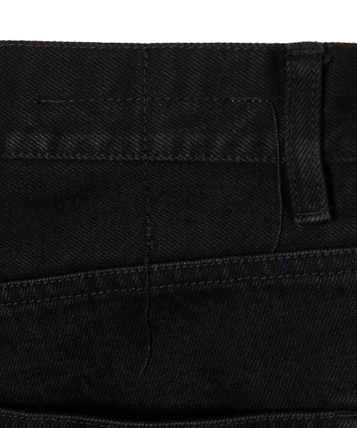 MSML(エムエスエムエル)の「WIDE DENIM PANTS / ONE WASHED(デニムパンツ・メンズ・インディゴブルー/ブラック・M/L/XL)」の4枚目の写真