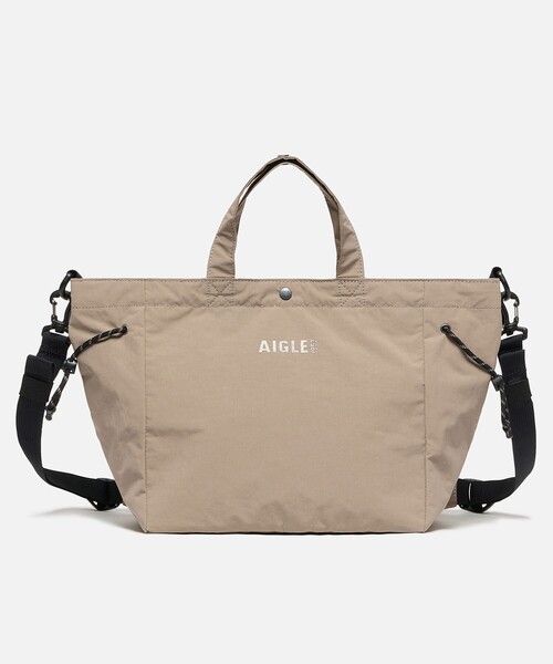 AIGLE(エーグル)の「撥水 ネイバーフッド 2way ショルダーバッグ 10L(ショルダーバッグ・レディース・ブラウン/ブラック・FREE)」の2枚目の写真