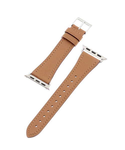 HIROB（ヒロブ）の「KUROCURRANT Apple watch strap / Italian leather（その他・レディース・ダークパープル/エメラルドブルー/チョコ/ピンク/モスグリーン/キャメル/ウッド/ホワイト・FREE）」の7枚目の写真