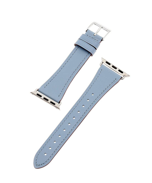 HIROB（ヒロブ）の「KUROCURRANT Apple watch strap / Italian leather（その他・レディース・ダークパープル/エメラルドブルー/チョコ/ピンク/モスグリーン/キャメル/ウッド/ホワイト・FREE）」の5枚目の写真